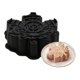 thumbnail image 1 of Molde de silicona para pastelería de 6 cavidades con forma de lazo, apto para uso alimentario, fácil de desmoldar y antiadherente, ideal para postres franceses, pasteles, gelatinas y mousses, 1 of 8