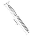 thumbnail image 5 of Shoreew 1/2Pcs Fish Scale Scraper Tool Stainless Steel Fish Cleaning Kit with Comfortable Non-Slip Handle Fish Descaler Sawtooth Remover for Home Kitchen, 5 of 6