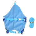 thumbnail image 1 of Pet Clothes Leash, Bunny Pet Clothes Four Seasons Available Dinosaur Pattern Polyester Flannel Regulable Strap  For Parties S,M, 1 of 8