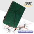 thumbnail image 3 of TECH CIRCLE Case for 2023 Fire Max 11 Tablet 11" (13th Generation), PU Leather Protective Case with [Adjustable Viewing Stand Angles /Card Holder] Lightweight Classic Simple Folio Case (Green), 3 of 6