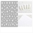thumbnail image 3 of Nail Art Adhesive Stickers - 7Pcs/Set 3D Manicure DIY Nail Decals, Nail Meteor Decals Back Glue Easy to Stick Glitter Starlight Meteor 3D Manicure Stickers for Female, 3 of 8