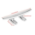 thumbnail image 1 of Crampons Plats en Acier Inoxydable 316, Polissage de Miroir, Remplacement Direct, 1 of 7