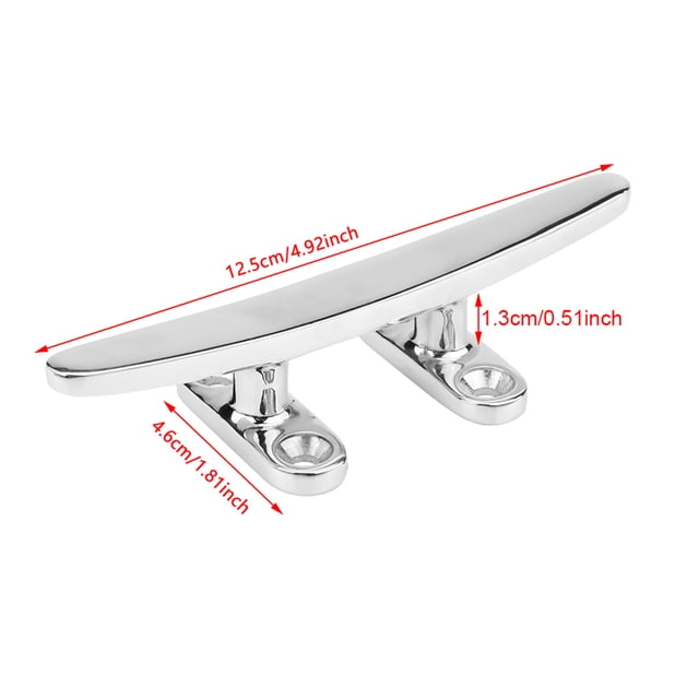 Crampons Plats en Acier Inoxydable 316, Polissage de Miroir, Remplacement Direct