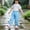 Blue, variant on Fesfesfes Kids Unisex Waterproof Rain Pants Elastic Waist Lightweight Windproof Outdoor Trousers for Boys Girls Toddler Daily Wear Ages 1-8 Years