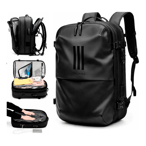 Mochila de Viaje Originals con Bolsa al Vacío y Bomba Integrada 60 L Maleta Cabina