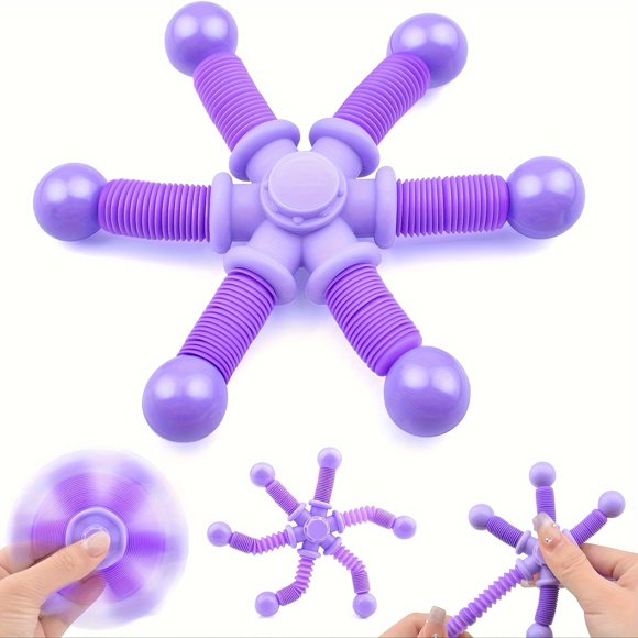 1pc Deluxe Fidget Spinner Toy - Sensory Fidget Spinner for Kids, Adults, and Seniors - Perfect Easter Basket Stuffers, Valentine's Day Gifts, Birthday Presents, and Party Favors for Thanksgiving, Chri