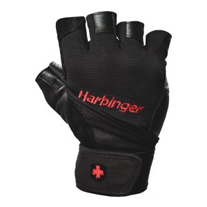 Pro Wrist Wrap Weight Lifting Gloves with Leather Palm