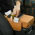 thumbnail image 3 of Integrated Pressurized Multifunctional Car Armrest Heightening Pad, Multifunctional Car Armrest Cushion, Car Armrest Cushion Center Console Cover, for Storing Tissues, Phones, Drinks, 3 of 8