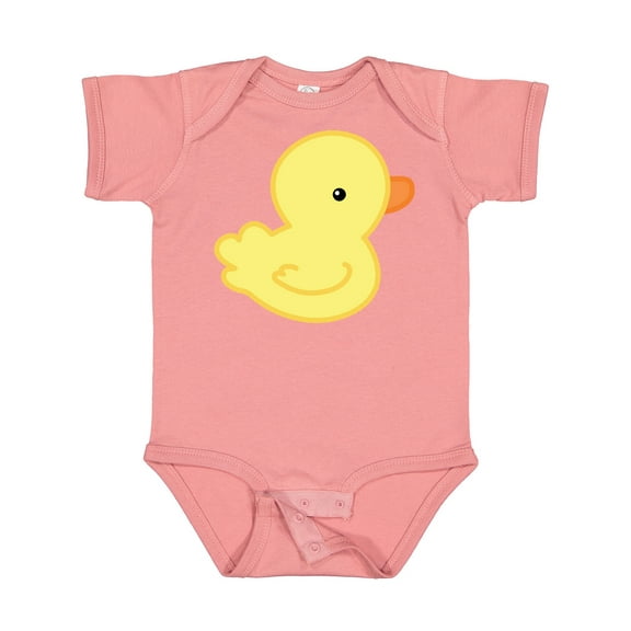 Inktastic Yellow Baby Duck Boys or Girls Baby Bodysuit