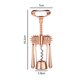 thumbnail image 2 of Chaleco corrector de postura con cinturón de soporte ajustable para hombro, espalda y pecho para mujer, 2 of 5