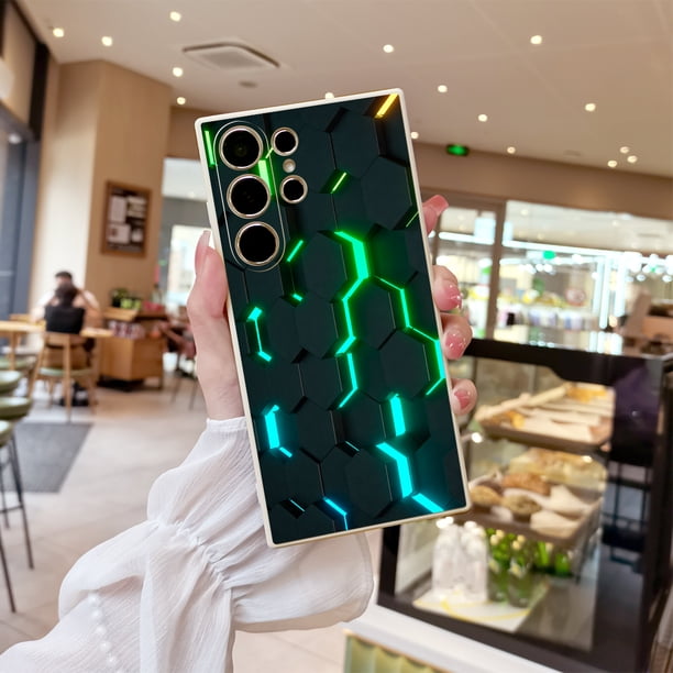 Exprese su personalidad con una divertida funda de teléfono plateada mate con diseño de dibujos animados para iPhone 15 Pro Max 14 13 12 Pro 11