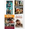 Assorted 4 Pack DVD Bundle: Jurassic World: Fallen Kingdom, PEACEMAKER, My Dog: An Unconditional Love Story, Prizzi's Honor