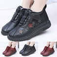 thumbnail image 2 of YLYL Women Winter Snow Boots Waterproof Non Slip Soft Warm Fur Lined Slip on Walking Shoes, 2 of 9