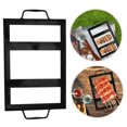 thumbnail image 4 of Support de Plaque de Sel Barbecue Noir Support de Fer Émaillé Accessoire Barbecue, 4 of 9