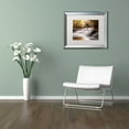 thumbnail image 4 of Trademark Fine Art "Avon Falls" Canvas Art by Jason Shaffer, White Matte, Silver Frame, 4 of 4