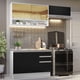 thumbnail image 1 of Cocina Integral Completa Modular Madesa Glamy 200cm BN 08, 1 of 5