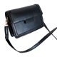 thumbnail image 2 of Bolso de hombro de piel sintética ajustable, elegante y con cierre a presión para un estilo elegante de oficina, color negro, talla única, 2 of 8