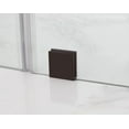 thumbnail image 6 of Aston Sdr990f-58-10 Nautis Gs 58" Wide X 72" High Frameless Hinged Shower Door - Bronze, 6 of 7