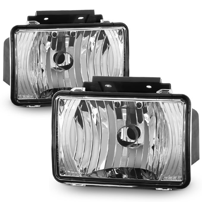 Front Fog Light Assembly Compatible with 2004-2012 Chevrolet Colorado Passenger Side=Driver Side 