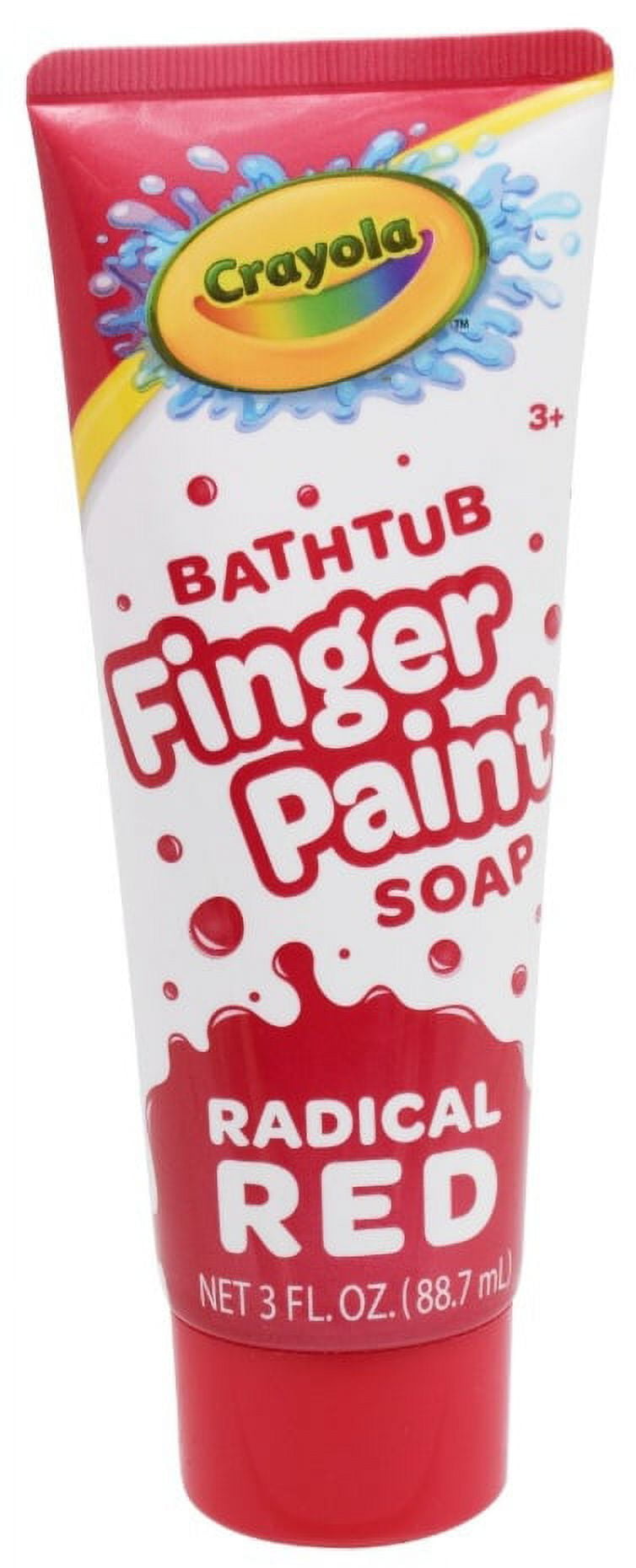 Crayola Bathtub Finger Paint Soap, 3 fl oz, Royal Purple