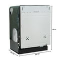 thumbnail image 3 of 24 in. Panel Ready 14 Place Settings 45 DB Dishwasher in Stainless-Steel (KM-DW2445-PR), 3 of 15
