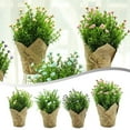 thumbnail image 7 of Simulated flower ball green plant bonsai plastic artificial flower indoor, 7 of 7