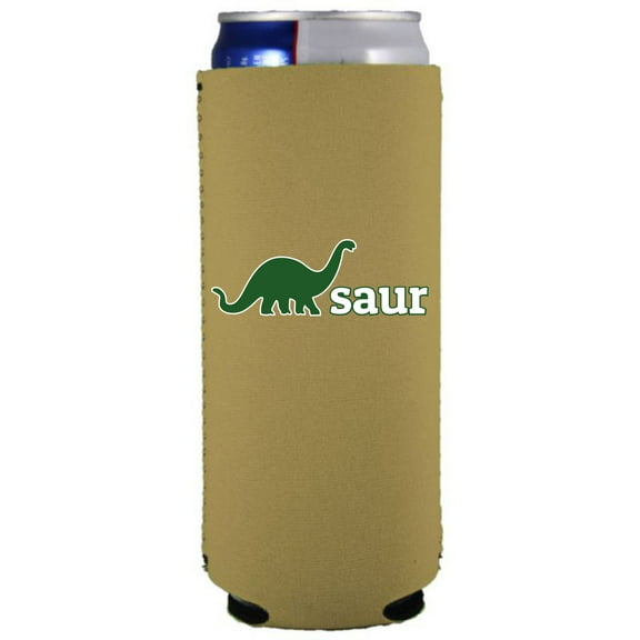 Dino-Saur Slim Can Coolie (Khaki)