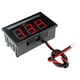 thumbnail image 3 of Voltímetro digital de 0,56" CC de 4,5 V a 30 V, medidor de panel de voltaje rojo/azul para vehículos eléctricos, motocicletas y automóviles de 6 V y 12 V s202412245115, 3 of 5