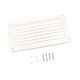 thumbnail image 5 of Rejilla de ventilación de escape con lamas para embarcaciones, repuesto eficiente y multiusos. Blanco, 5 of 8