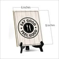 thumbnail image 4 of Signs ByLITA Eat Good, Feel Good, Table Sign with Acrylic Stand (6 x 8“), 4 of 4