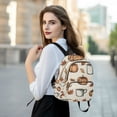 thumbnail image 6 of FORMRS Mini Backpack Purse for Women Quilted Travel Daypack Casual Shoulder Bag, Fall Leaves, 6 of 7