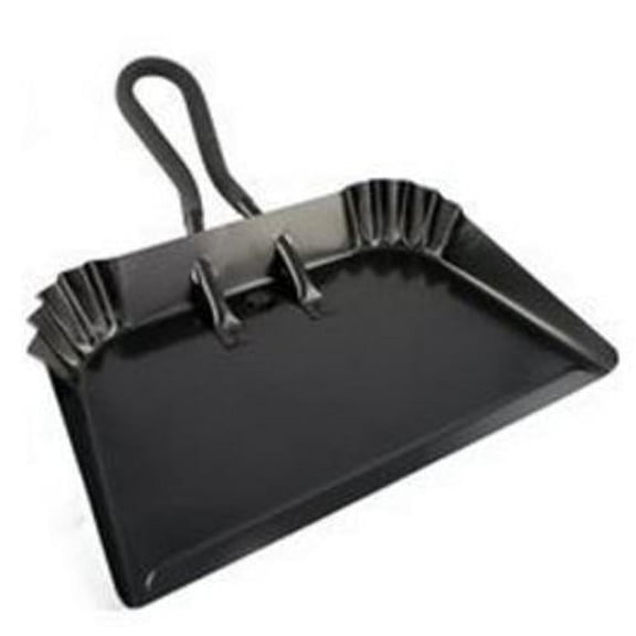 DUST PAN 12IN BLACK FINISH