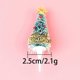 thumbnail image 2 of KAIYANG 10 piezas de adornos para tartas con forma de árbol de Navidad, decoración para cupcakes, palillos para tartas de Navidad, decoración para cupcakes con diseño de Feliz Navidad, 2 of 5