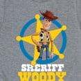 thumbnail image 3 of Toy Story - Sheriff Woody - Toddler And Youth Short Sleeve Graphic T-Shirt, 3 of 5