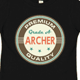 thumbnail image 4 of Inktastic Archer Premium Vintage Boys or Girls Toddler T-Shirt, 4 of 5