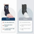 thumbnail image 3 of LOVEVER Ankle Brace Adjustable Knob Maximum Metal Ankle Support Brace for Sprained Ankle Tendonitis  Achilles, 3 of 7