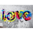 thumbnail image 2 of wall26 - Colorful Graffiti - Large Wall Mural, Removable Peel and Stick Wallpaper, Home Decor - 100x144 inches, 2 of 6