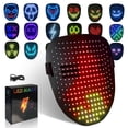 thumbnail image 1 of Máscara LED COOLGUARDER con detección de gestos, 50 patrones, 1 of 7
