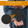 thumbnail image 3 of Ikeay Pu Leather Wallet for Men Tsv Men's Bifold Wallet Slim Minimalist Front Pocket Wallet Id Window Card Case Rfid Blocking Wallet with 6 Slots Slots Purse Black/Brown,Wallet, 3 of 6