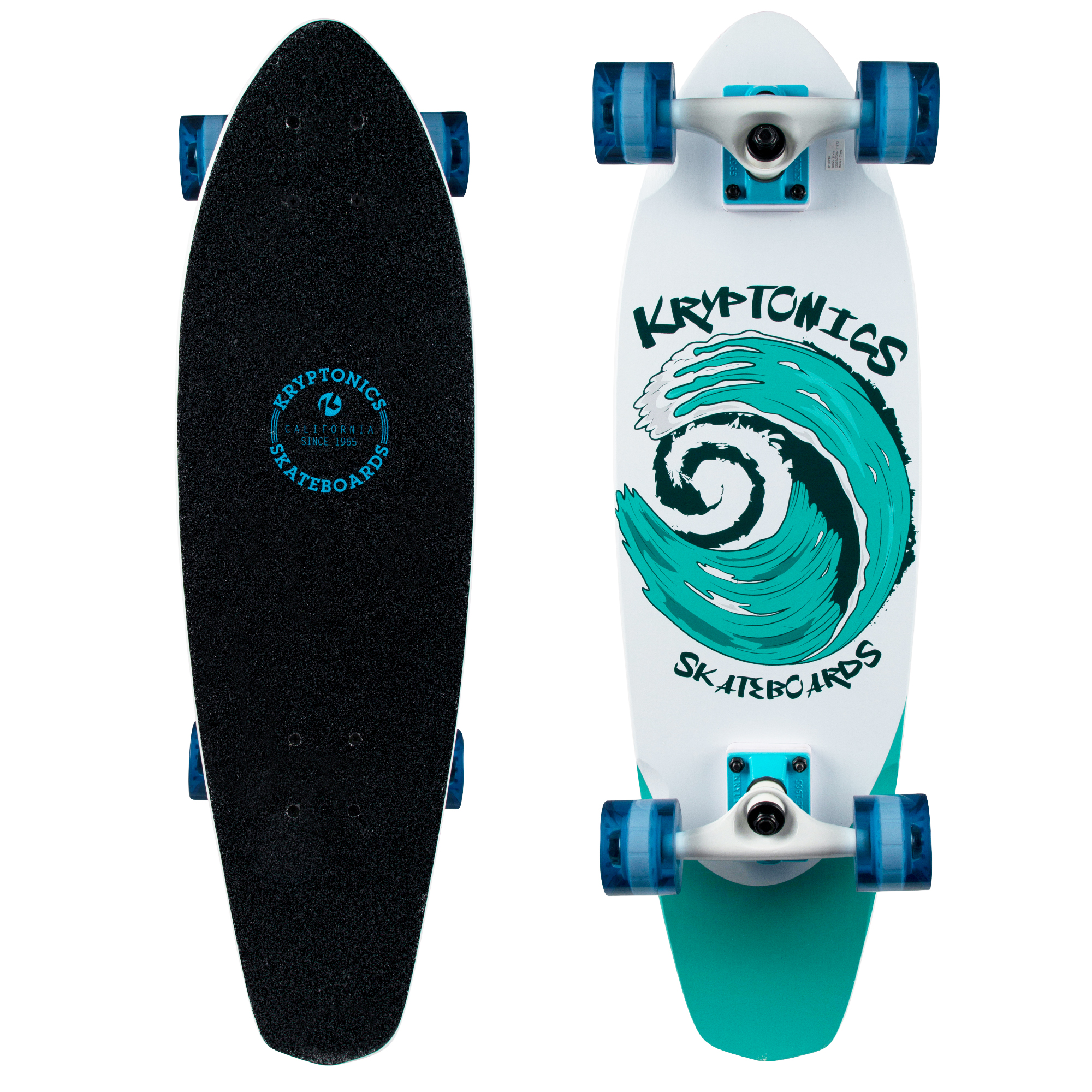 Kryptonics 28 In. Complete Cruiser Skateboard (28 In. x 8 In.) - Wave of Life - image 3 of 8