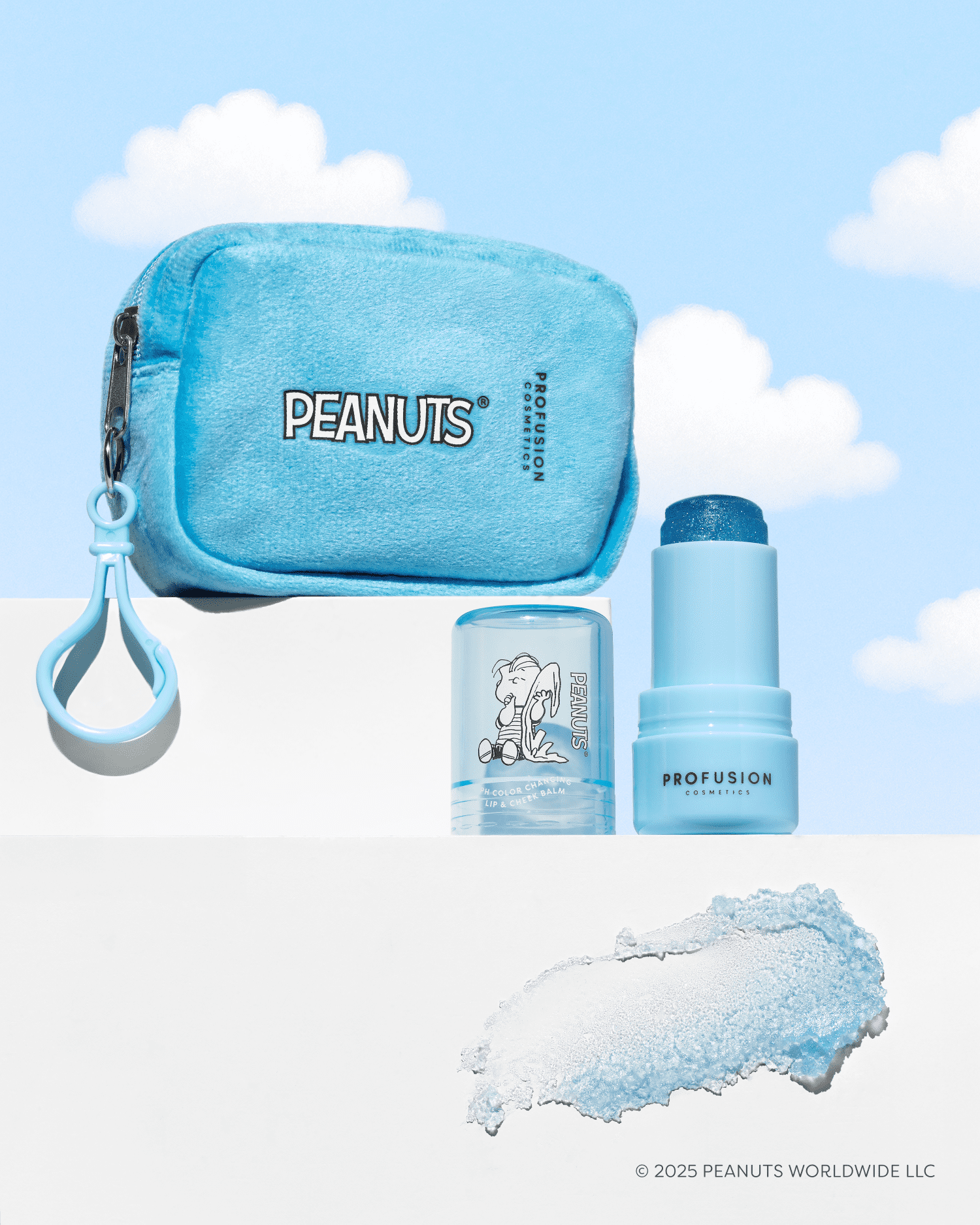 Profusion Cosmetics Peanuts 75th Linus’s Cozy Tint PH Color Changing Lip Balm