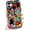 Flowers & Cats, variant on Compatible with iPhone 17 Case Cute Aesthetic for Women Girls, Classic Retro Western Fruits Drinks Seashell Collage Phone Case [Compatible with Magsafe] Shockproof Cover