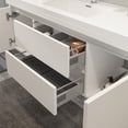 thumbnail image 4 of Vanity Art VA6048WL LED Lighted Wall Hung 48 in. Single Sink Bathroom Vanity with Resin Top, 4 of 9