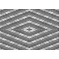 thumbnail image 1 of Ahgly Company Machine Washable Indoor Rectangle Transitional Gray Cloud Gray Area Rugs, 6' x 9', 1 of 7
