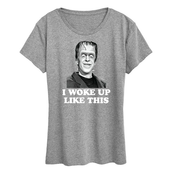 The Munsters - Herman I Woke Up Like This- Women's Short Sleeve Graphic Tee