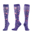thumbnail image 2 of Fewfanhot Unisex High-Tube Sports Socks Print Breathable Cushioned Support Socks for Running, Hiking & Outdoor Fitness Activities, 2 of 6