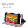 thumbnail image 4 of Cadorabo Case for Motorola MOTO G2 Cover Book Wallet Screen Protection PU Leather Flip Magnetic Etui, 4 of 7