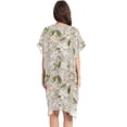 thumbnail image 3 of joogoo Women's Lily Floral and Leaves Beach Cover Up Kimono Swimsuit Summer Cardigan Swimwear S, 3 of 6