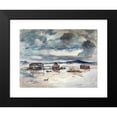 thumbnail image 2 of Maud Sherwood 14x11 Black Modern Framed Museum Art Print Titled - Flood Near Maitland (1947-1948), 2 of 5