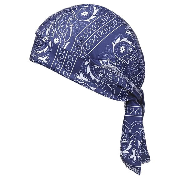 Do Rags for Men Women Skull Cap Durag Cashew Print Hat Beanie Head Scarf Sweat Doo Rags Liner Cycling Sports Bandana